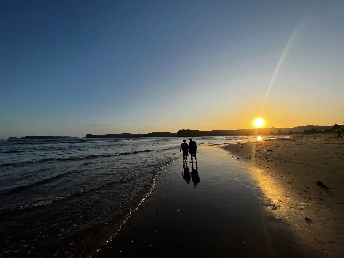 Ocean Beach sunset near Kos Koliba