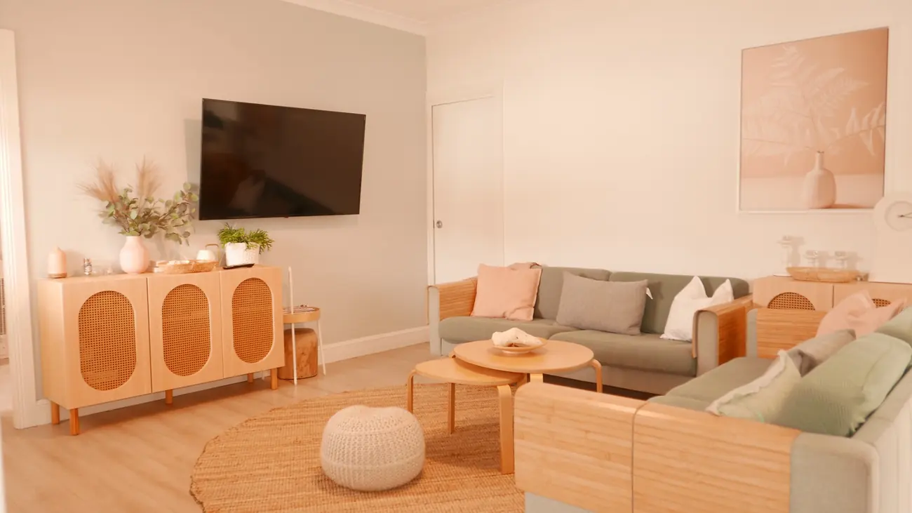 Living room at Kos Koliba Holiday Home